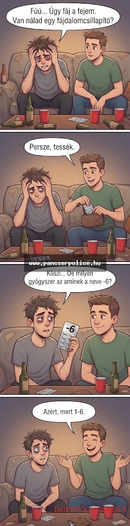 PancserPOLICE Akta #3 - Egy önjelölt tuning-specialista a kocsma teraszán megmérte a szomszéd árnyékának a hőmérsékletét.