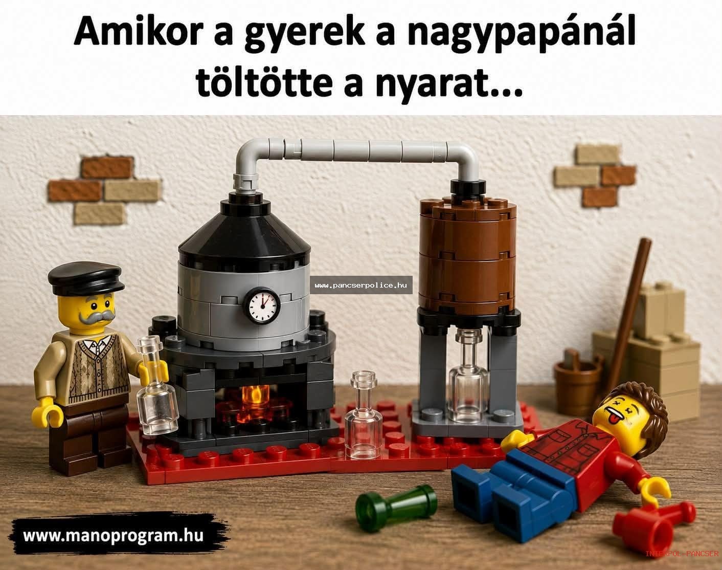 PancserPOLICE Akta #19 - A helyi ezermester a leejtett csavarok keresése közben hóvirágot keresett egy betonozott udvar közepén.