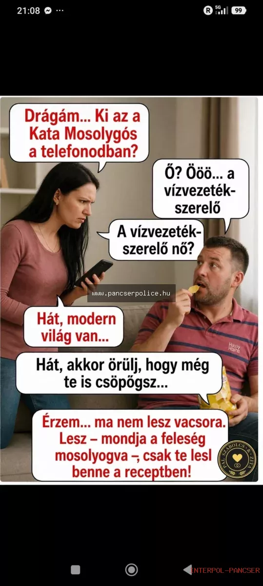PancserPOLICE Akta #147 - Egy túl meniként viselkedő fazon a hűtőszekrény ajtajában anyacsavart nyelt le demonstratív jelleggel.