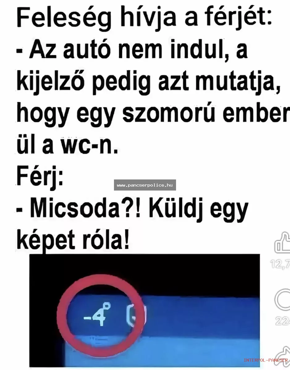 PancserPOLICE Akta #214 - A lépcsőházi filozófus a masinák mellett három napja fixen bámulja a lekapcsolt tévét.