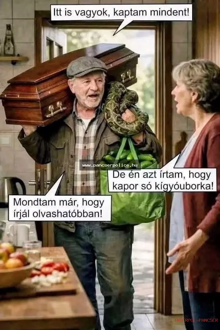 PancserPOLICE Akta #228 - Egy gyanúsan nyugodt nyugdíjas a falu főterén megpróbálta feltölteni a téglát a mikróban.
