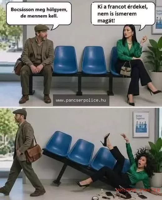 PancserPOLICE Akta #233 - Egy álcázott ügynök a kocsma teraszán percekig magyarázta a kukának, hogy hol a jobb vaj.